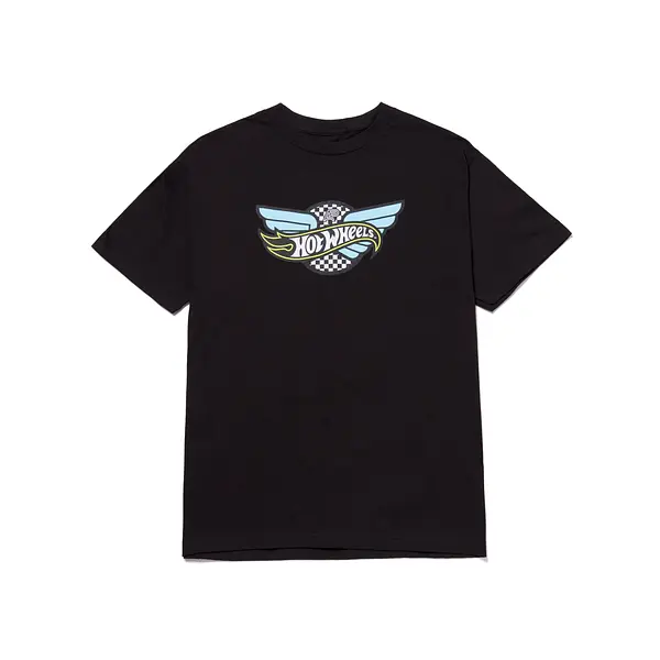 A&P x HOT WHEELS WING LOGO TEE BLACK