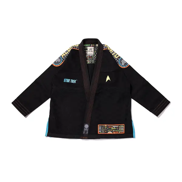 B100 A&P x STAR TREK KIMONO BLACK