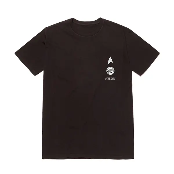 A&P x STAR TREK STACK TEE BLACK