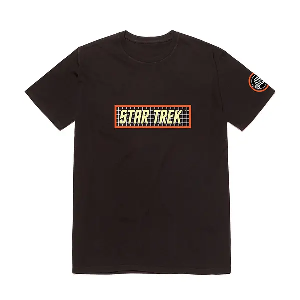 A&P x STAR TREK BOX TEE BLACK