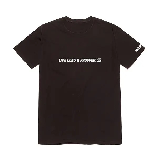 A&P x STAR TREK LIVE LONG & PROSPER TEE BLACK (FULFILLMENT)