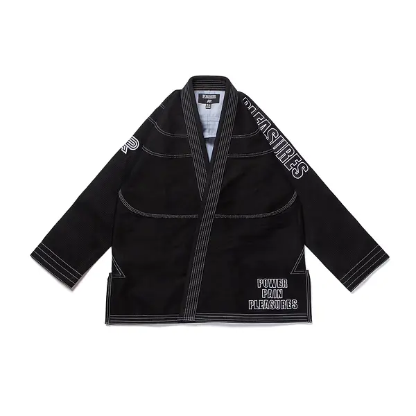A&P x PLEASURES KIMONO BLACK