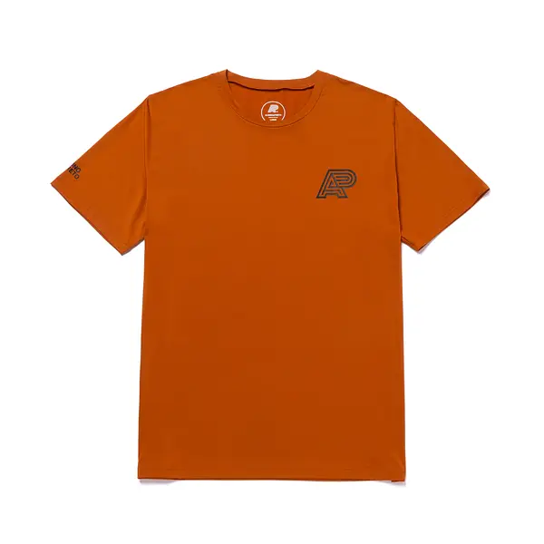A&P SS QD TEE BURNT ORANGE