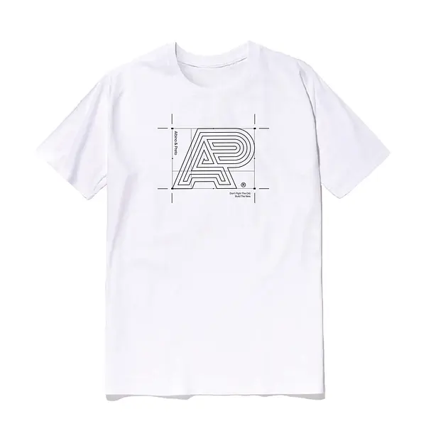 A&P BUILDING BLOCK CROP TEE WHITE (JP/EU)