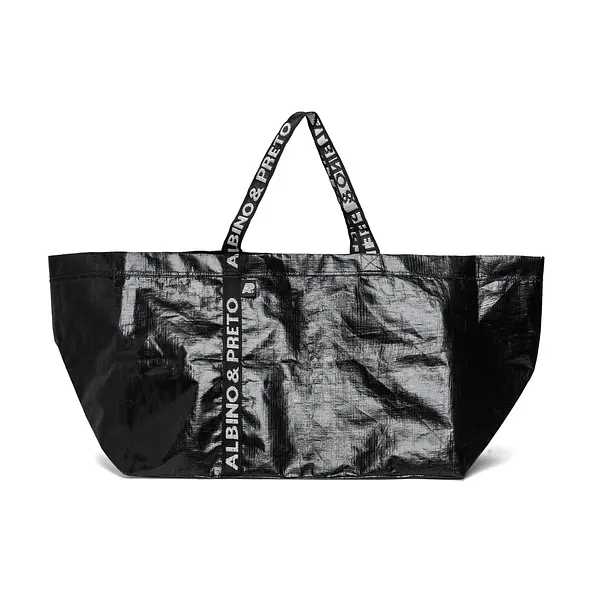 A&P POLY TOTE BAG BLACK