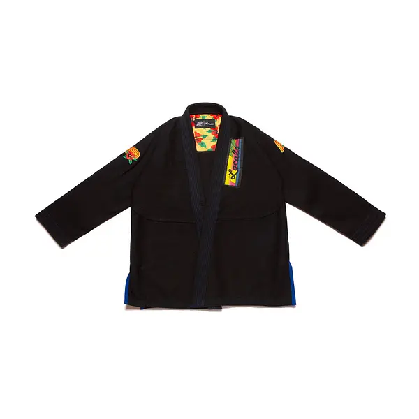 A&P B78 LOCALS KIMONO BLACK