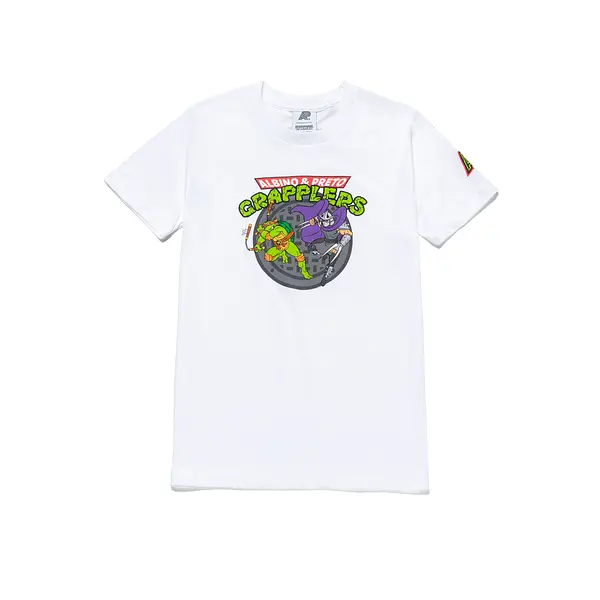 A&P TMNT GRAPPLERS KIDS TEE WHITE