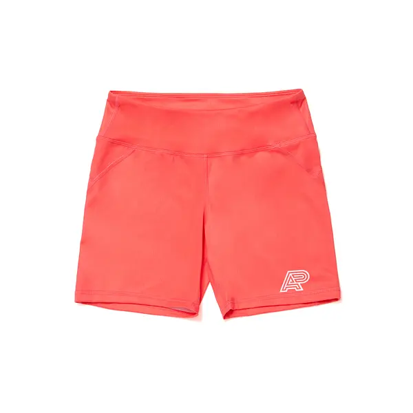 A&P WOMENS COMPRESSION SHORTS SALMON ORANGE