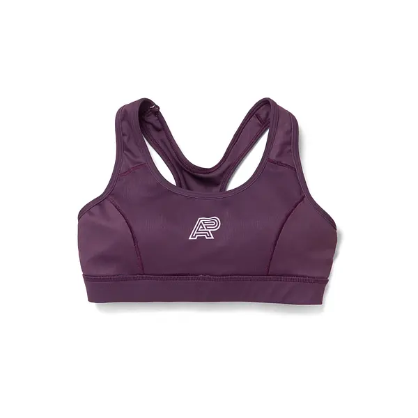A&P WOMENS SPORTS BRA PURPLE