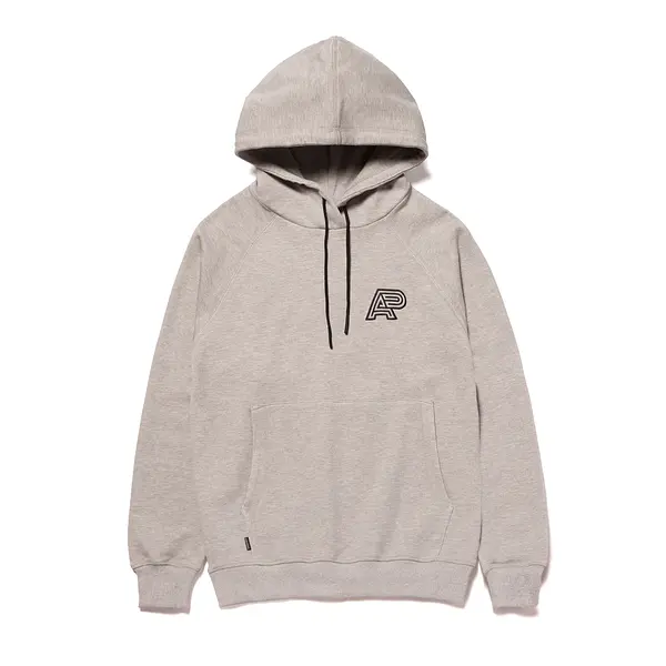 A&P CLASSIC RAGLAN HOODY HEATHER