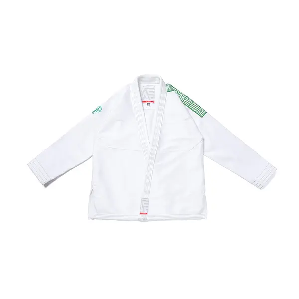 A&P B75 Q4 HERRINGBONE CLASSIC KIMONO WHITE (FULFILLMENT)