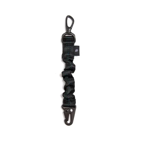 A&P TAKE HANDS BUNGEE KEYCHAIN BLACK