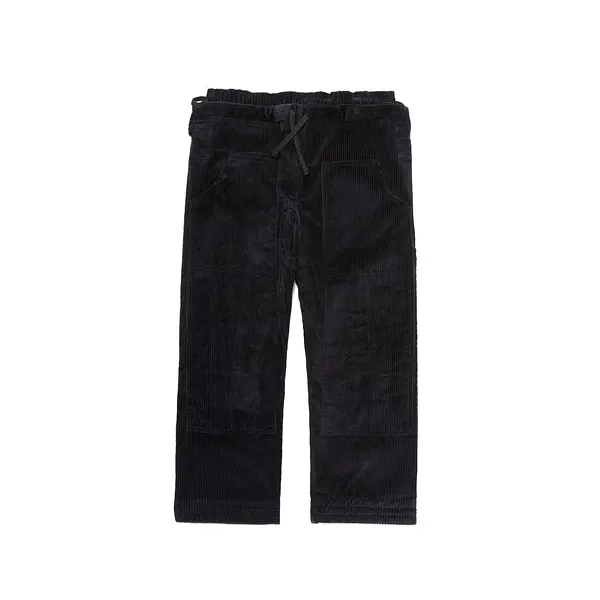 A&P CORDUROY WEARABLE GI PANTS BLACK