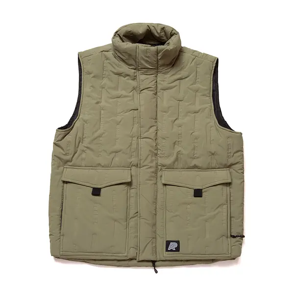 A&P PUFF VEST OLIVE