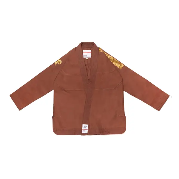 B56 BURNT UMBER QS KIMONO