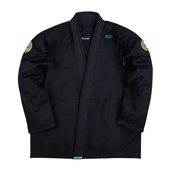 B32 THROWBACK KIMONO (BLACK)