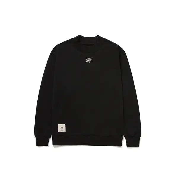 A&P FT MN CREWNECK BLACK