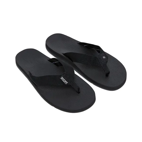 A&P x SCOTT 4100 "MAKAHA" SLIPPERS BLACK (FULFILLMENT)