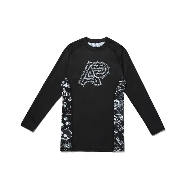A&P x MG LS RASHGUARD (FULFILLMENT)