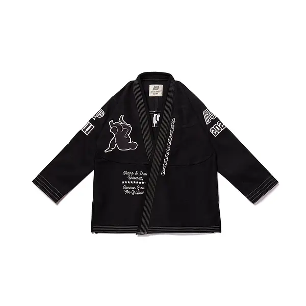 B102 A&P UNIVERSITY KIMONO BLACK (FULFILLMENT)