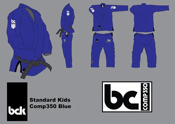 Brazilian Jiu Jitsu Gi Kids/ Youth Royal Blue Kimono