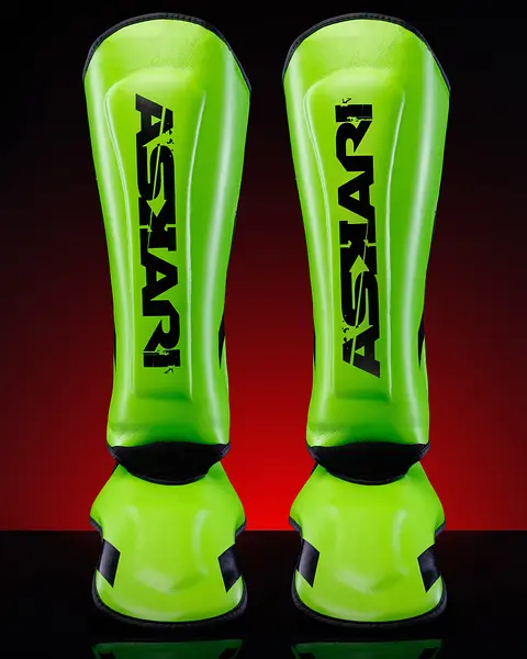 "BLAZE" SHINGUARDS [FLUOR GREEN]