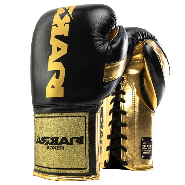 LACE UP PROFFESIONAL BOXING GLOVES [COMPETITION]