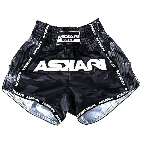 "BLACK DESERT" MUAY THAI SHORTS