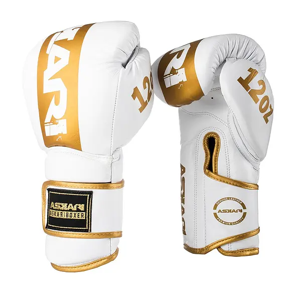 "BLANCO" ASKARI BOXING GLOVES [HERO SERIES]
