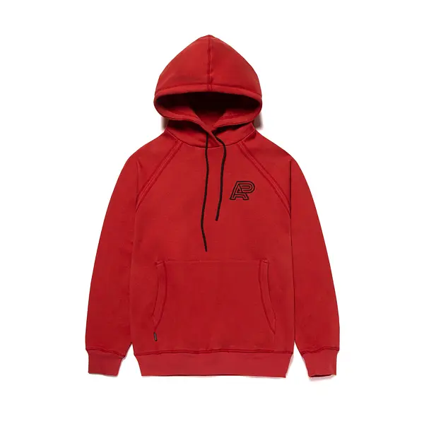 A&P CLASSIC RAGLAN HOODY BRICK
