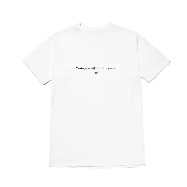 A&P KUUMBA PEACE TEE WHITE
