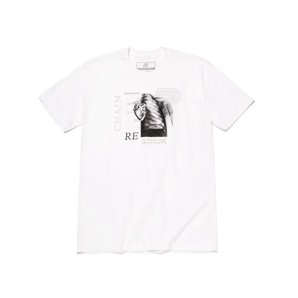 A&P REACTION TEE WHITE