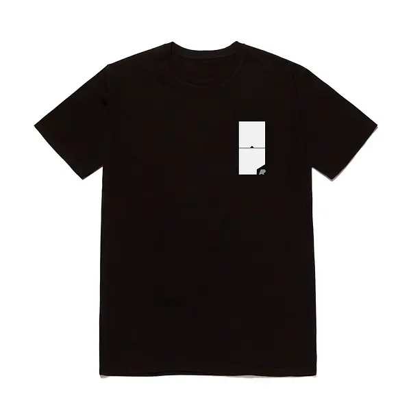 A&P BLOCK MARK TEE BLACK