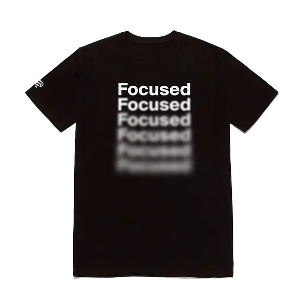 A&P FOCUS TEE BLACK