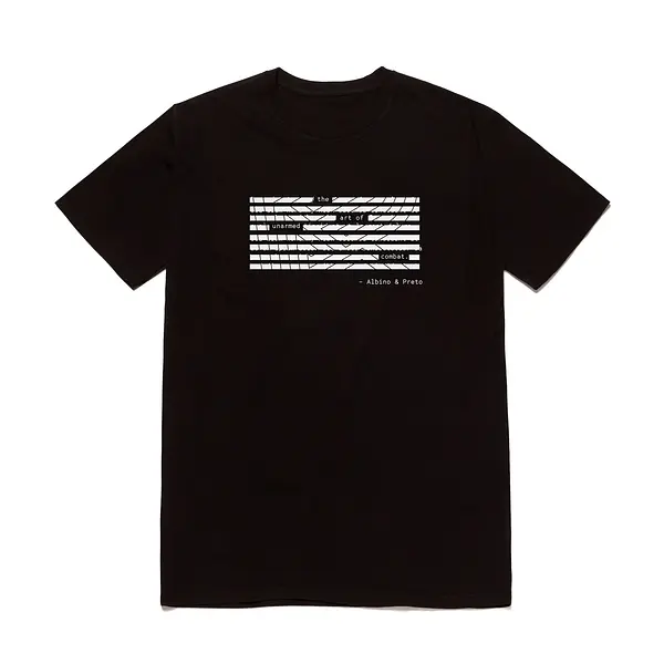 A&P REDACTED TEE BLACK