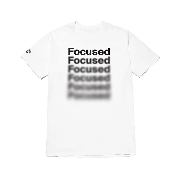 A&P FOCUS TEE WHITE (FULFILLMENT)