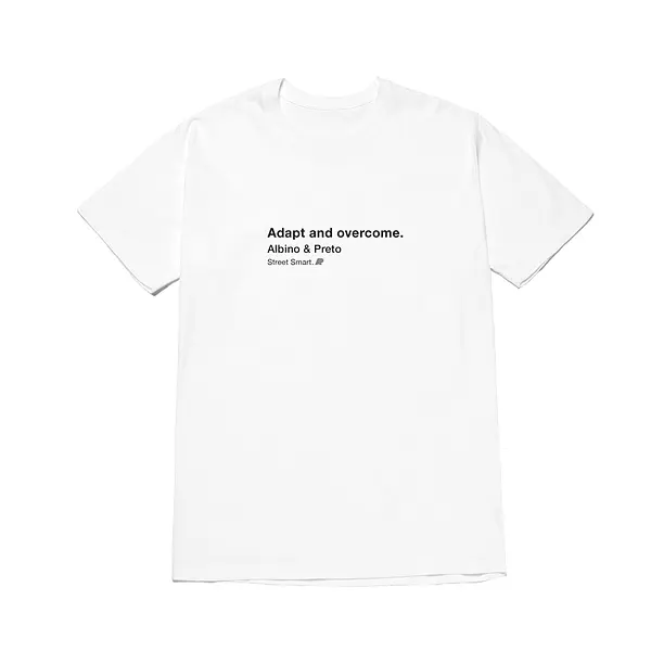 A&P ADAPT & OVERCOME TEE WHITE