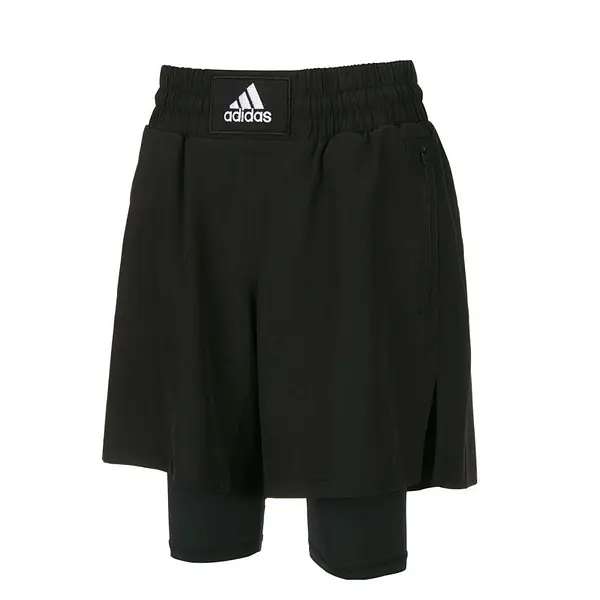 adidas Boxwear Tech Shorts with Thigh Length Inner Lining