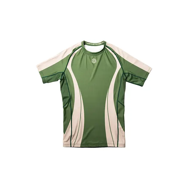 Motion Short Sleeve Rashguard (Hunter Green)