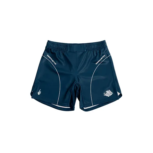 'Fine Lines' Jozef Chen Combat Shorts (Ink)