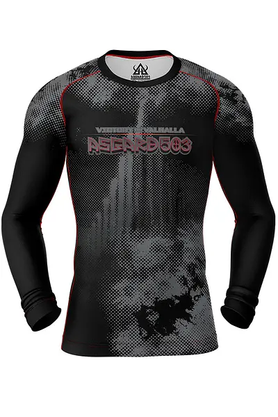 Ragnarok - Long Sleeve - Rash Guard - Black