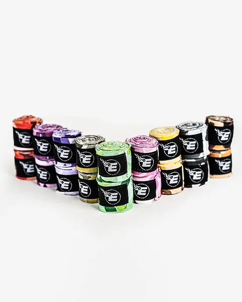 Elite Camo Boxing Hand Wraps – 100% Cotton | Identity-Driven. Battle-Ready