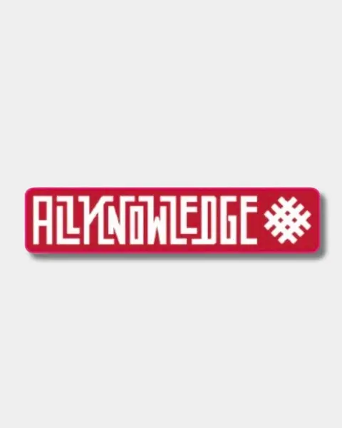Red Box Logo Die-Cut Sticker – 4.6″  | All Knowledge