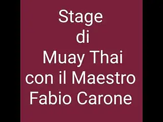Fabio Carone - Stage di Muay Thai Dicembre 2016 Soverato(CZ) - Zeus Club
