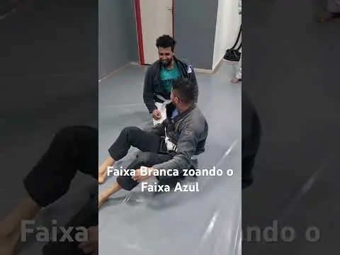 Faixa Branca explica como faixa azul 120k Treina #shorts #cbjj