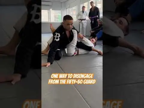 Disengaging from the fifty-50 guard