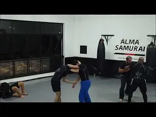 Treino de Jiu-Jitsu