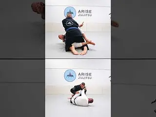 Half Guard Pass to Kimura Trap #jiujitsu #bjj #bjjinstructional #bjjtechnique
