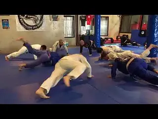 BJJ Intermediate Class Warm Up - 21/10/2017