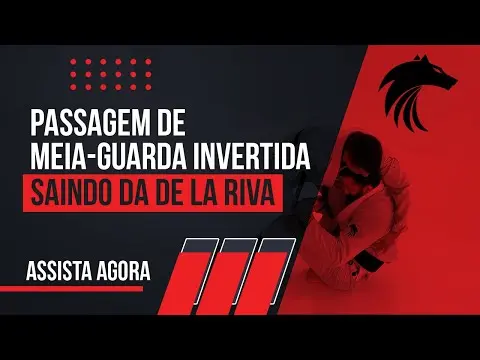 PASSAGEM DE MEIA-GUARDA INVERTIDA SAINDO DA DE LA RIVA / BLACKWOLF JIU JITSU